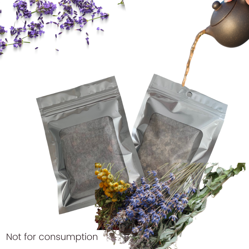 Natural Herbal and Floral Bath Teas